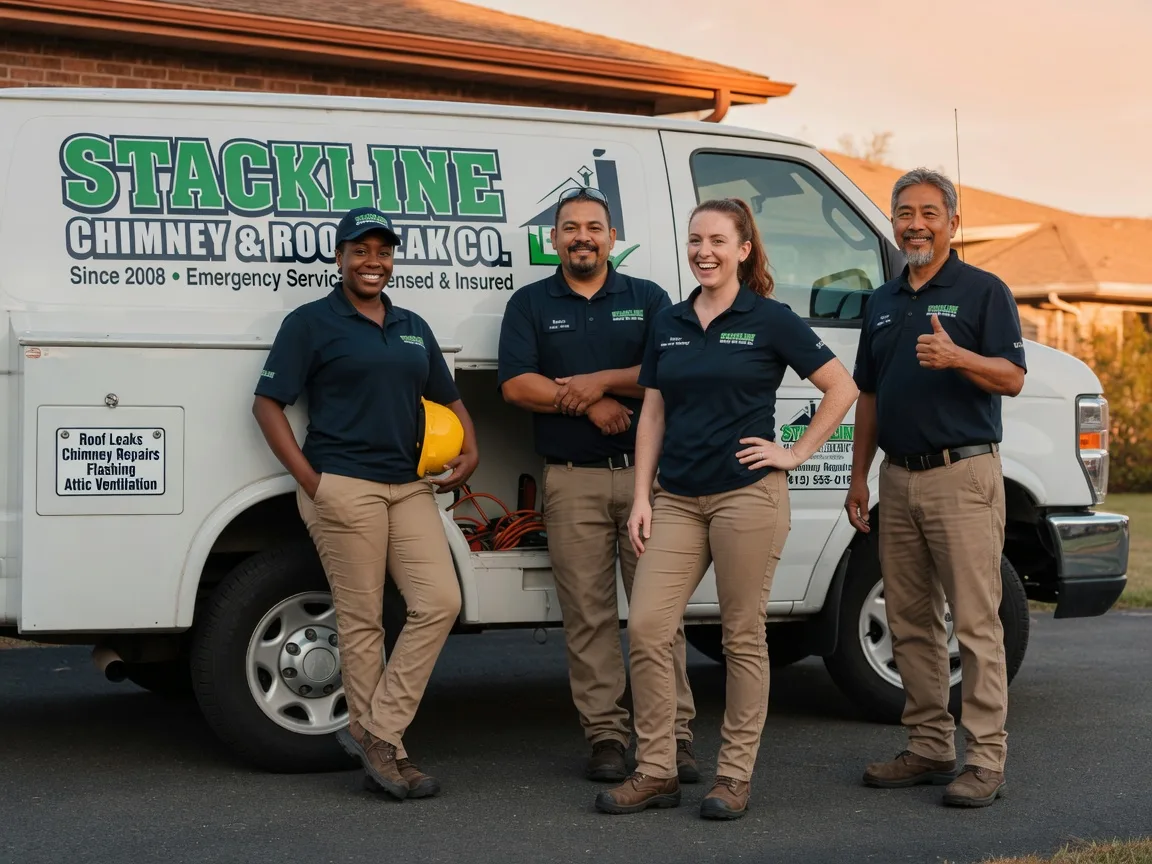 Chimney flashing repair company in Scott, OH